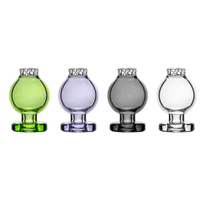 Calibear Spinning Vortex Carb Cap For Puffco / Carta / Switch 2/Switch Go Handcrafted Borosilicate Glass Main product view showing precision borosilicate glass craftsmanship for Dr. Dabber Switch 2
