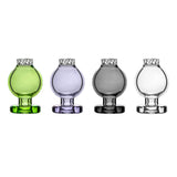 Calibear Spinning Vortex Carb Cap For Puffco / Carta / Switch 2/Switch Go Handcrafted Borosilicate Glass Main product view showing precision borosilicate glass craftsmanship for Dr. Dabber Switch 2