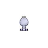 Calibear Spinning Vortex Carb Cap For Puffco / Carta / Switch 2/Switch Go Handcrafted Borosilicate Glass Detail close-up of joint connection and mouthpiece for Dr. Dabber Switch 2