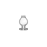 Calibear Spinning Vortex Carb Cap For Puffco / Carta / Switch 2/Switch Go Handcrafted Borosilicate Glass Angle view showing percolation and recycler water loop airflow design for Dr. Dabber Switch 2