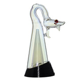 CaliBear Spirit Snake glass attachment for Puffco Peak OG and Pro with opal eyes and recycler water filtration, available in multiple colors.