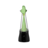 CaliBear Spirit Snake glass attachment for Puffco Peak OG and Pro with opal eyes and recycler water filtration, available in multiple colors.