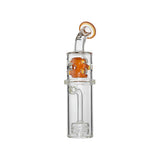 Calibear Straight Fab Rig for Dr. Dabber Switch 2 Handcrafted Borosilicate Glass Gallery showcase view 13 highlighting functional glass details for Dr. Dabber Switch 2