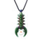 Scorpion Inspired Glass Pendant Necklace  Calibear  