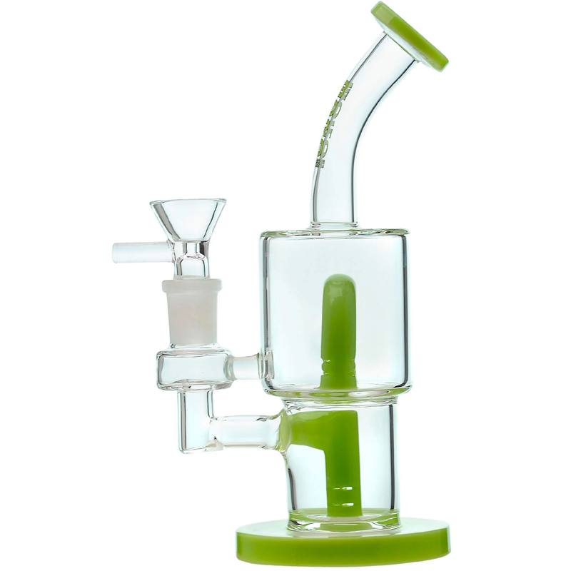 Popular dab Rigs with Double Slitted Cut Perc