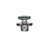 Calibear Universal Vortex Spinner Carb Caps in tranparent black