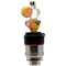 US Color Yoshi Puffco 3DXL Glass Carb Cap with Encased Opal | US WAREHOUSE