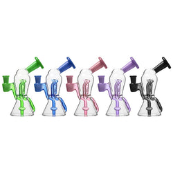 MINI Glass Recycler Dab Rig Water Pipe| BORO TECH