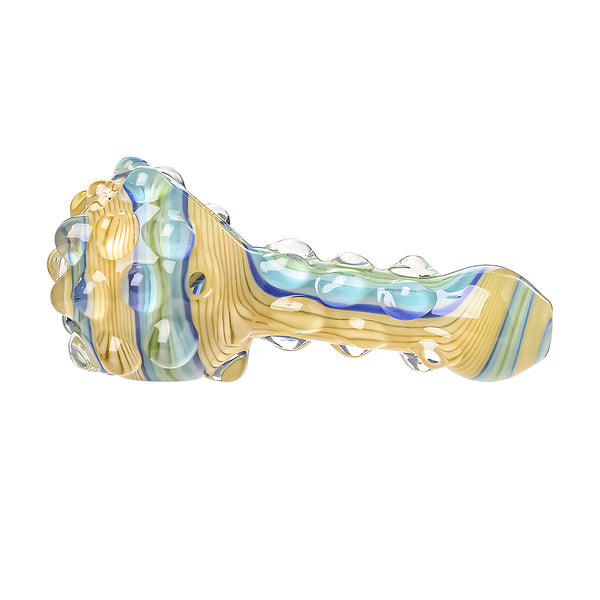 Glass Dragon Wigwag smoking hand pipe dry pipe | US WAREHOUSE