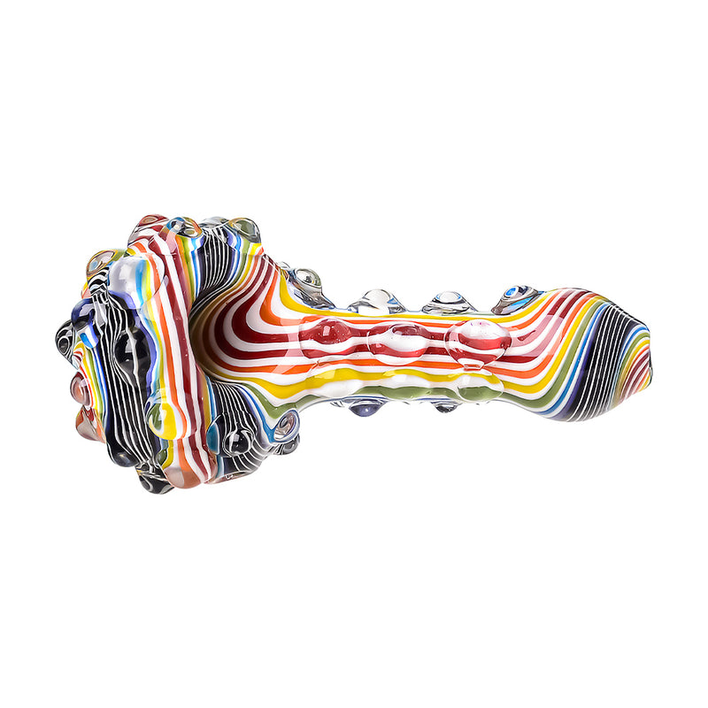 Glass Dragon Wigwag smoking hand pipe dry pipe | US WAREHOUSE
