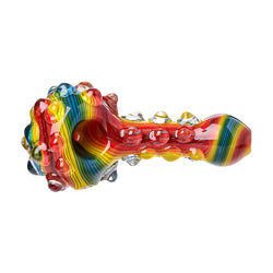 Glass Dragon Wigwag smoking hand pipe dry pipe | US WAREHOUSE