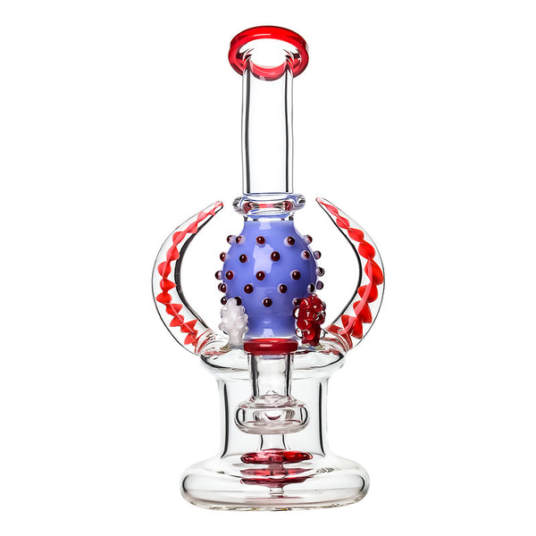 HORNS GLASS WATER PIPE GLASS DABRIG | BOROTECH | US WAREHOUSE