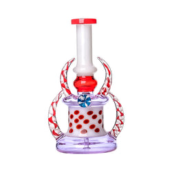 HORNS GLASS WATER PIPE GLASS DABRIG | BOROTECH | US WAREHOUSE
