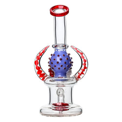 HORNS GLASS WATER PIPE GLASS DABRIG | BOROTECH | US WAREHOUSE