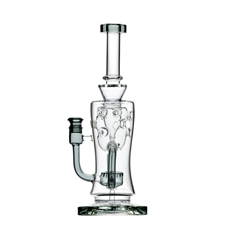 Glass Water Pipe Recycler Dab Rig | BORO TECH