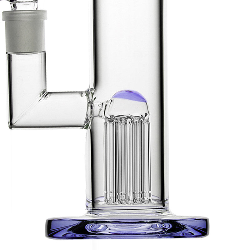 2 LAYER ARM TREE PERC GLASS WATER PIPE BONG | BOROTECH