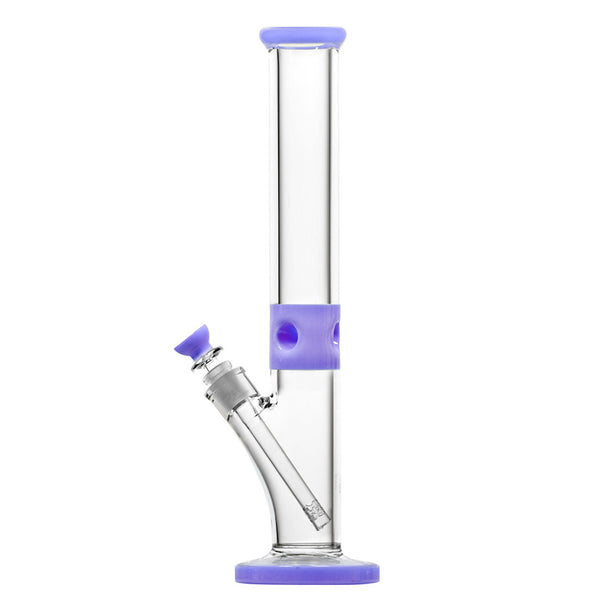 STRAIGHT TUBE BONG GLASS WATER PIPE | BORO TECH