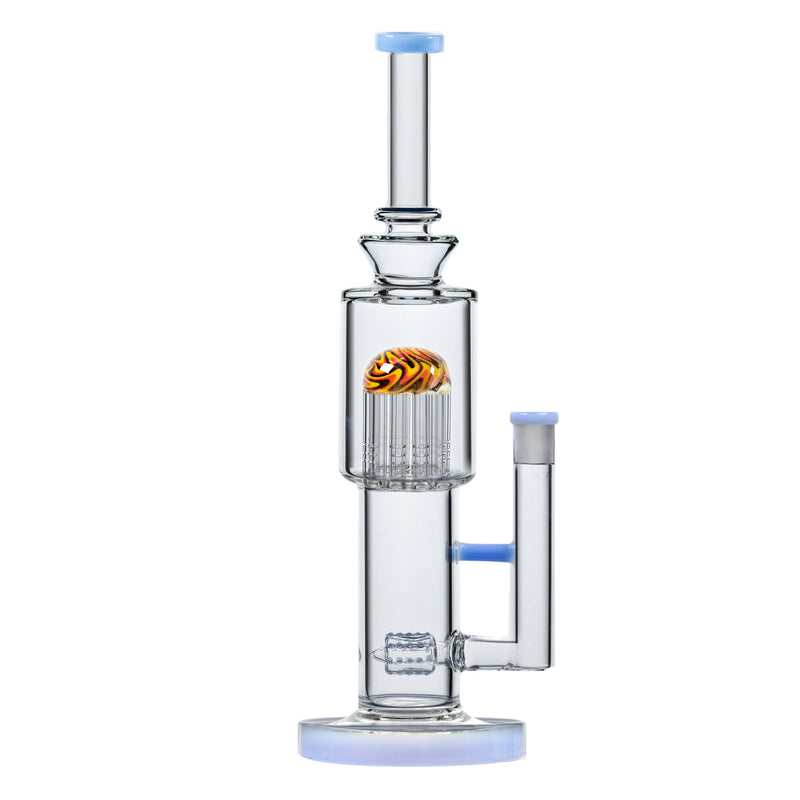 Wigwag Glass Water Pipe Glass Bong with Arm Tree Perc | Borotech