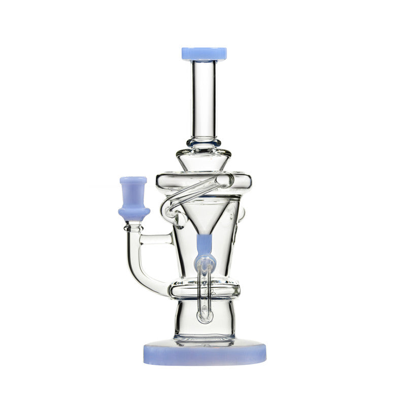 Glass Water Pipe Recycler Dab Rig