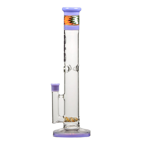 WIG WAG STRAIGHT TUBE GLASS WATER PIPE BONG | TOKE TECH