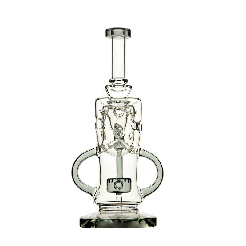 Glass Water Pipe Recycler Dab Rig | BORO TECH
