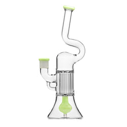 PEYOTE PILLAR BONG GLASS WATER PIPE GLASS BONG| BOROTECH | US WAREHOUSE