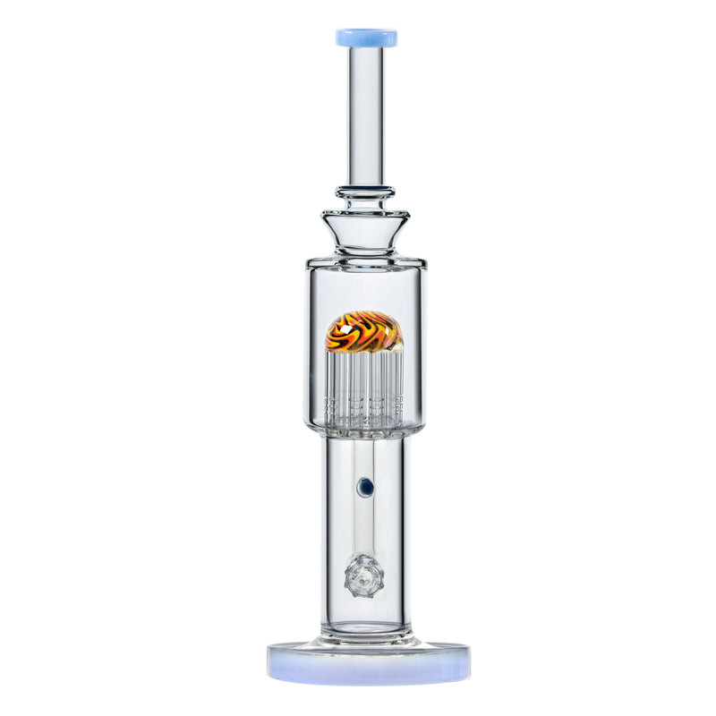Wigwag Glass Water Pipe Glass Bong with Arm Tree Perc | Borotech
