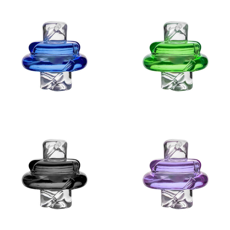 DUAL FUNCTIONAL SPINNING CARB CAP FOR PUFFCO