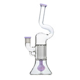 PEYOTE PILLAR BONG GLASS WATER PIPE GLASS BONG
