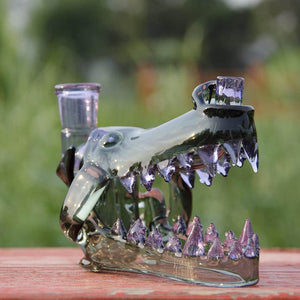 Wolf Head with  Opal Eyes BoroTech Official  